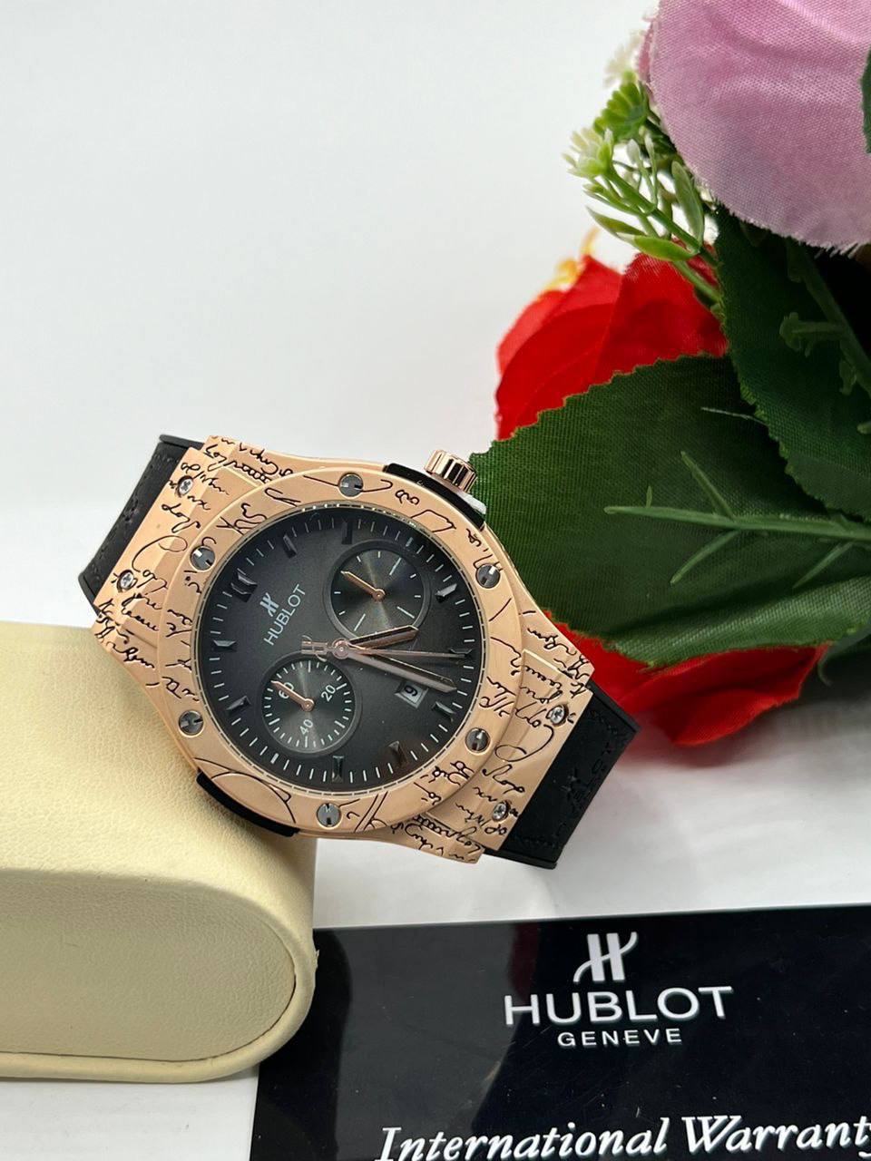 1 BLACK HUBLOT (5,500 KES)